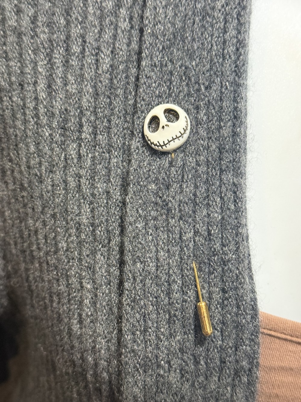 Hat Pin, Scarf Pin - Jack Skellington, Nightmare Before Christmas,  Lapel Pin