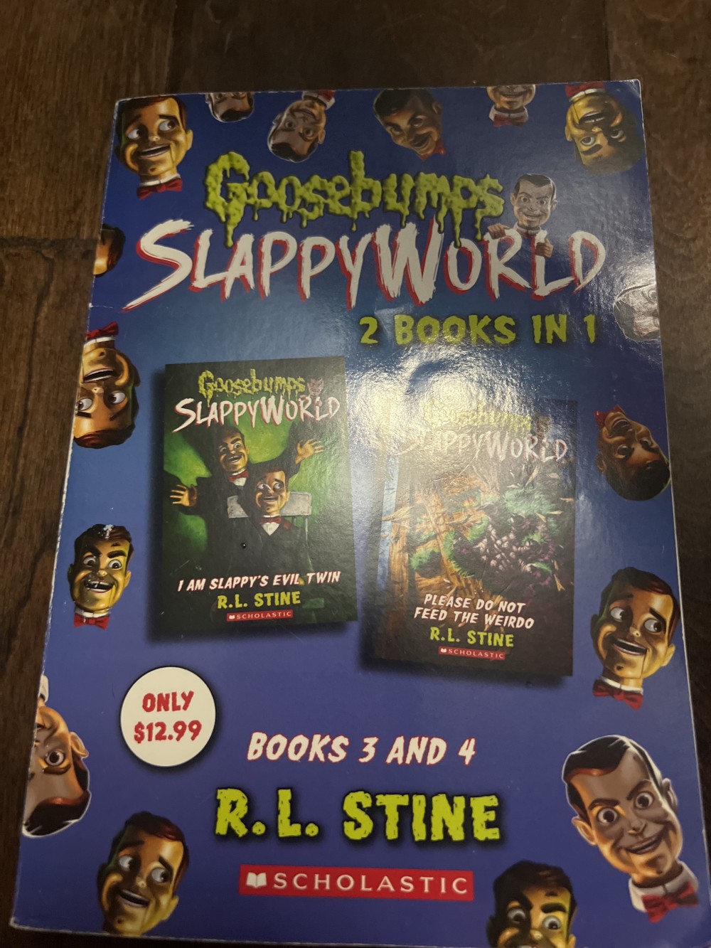 Goosebumps Slappy world two books and one, three and four