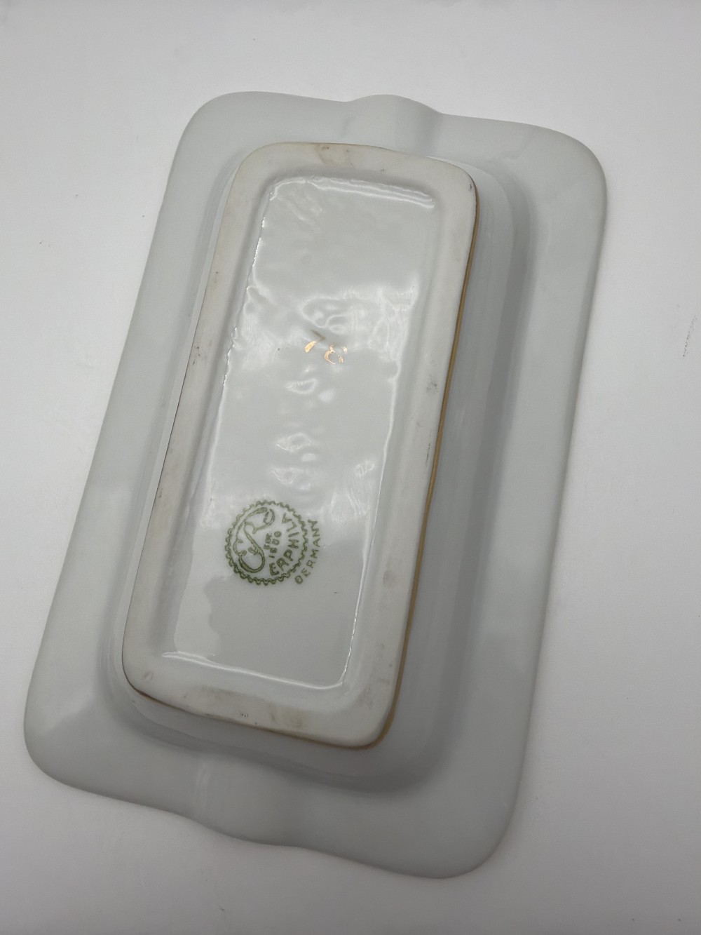 Vintage German Porcelain Ashtray