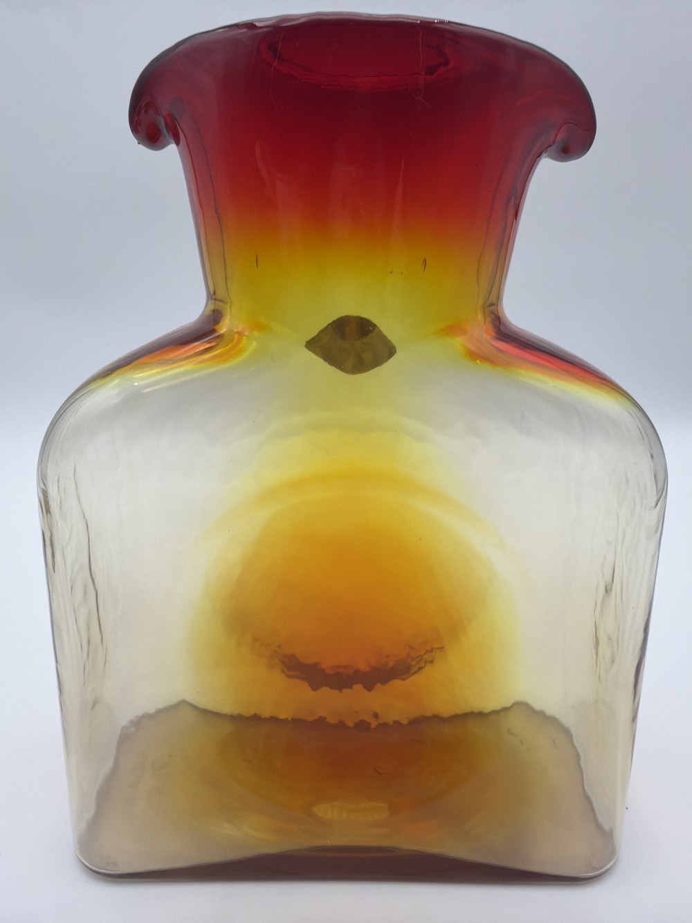 Blenko Hand Blown Water Bottle