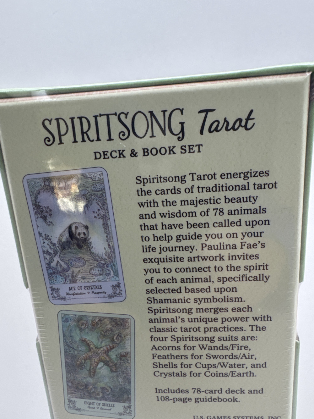 TAROT DECK SPIRIT SONG BY PAULA FAE