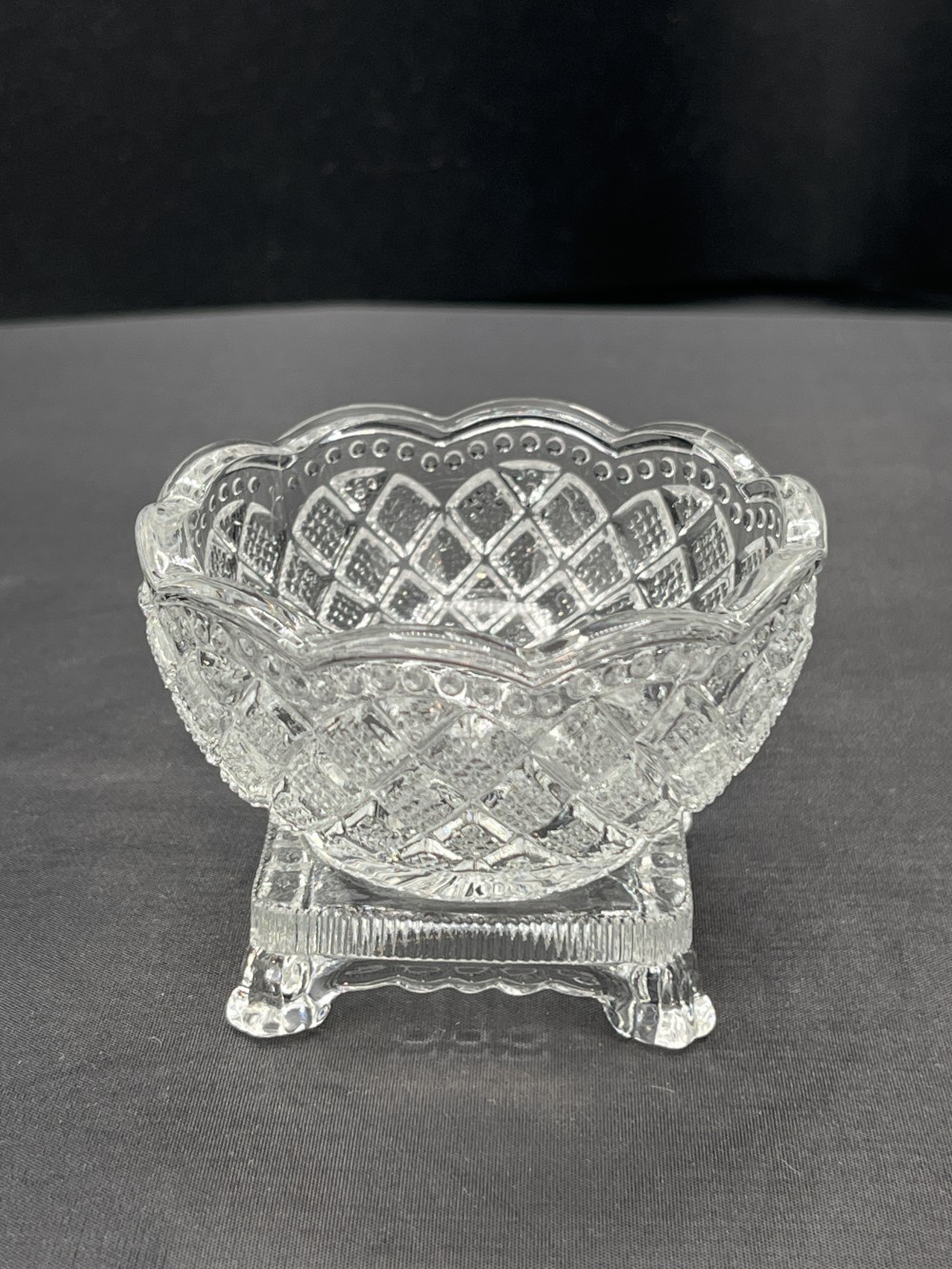 Vtg Fostoria for Avon Open Salt Dish