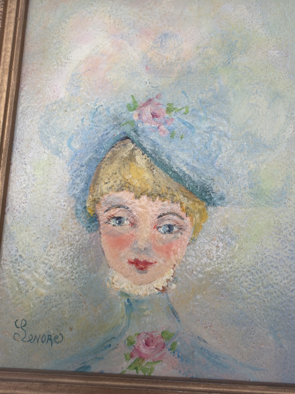 1966 “Gibson Girl” Original Oil Painting