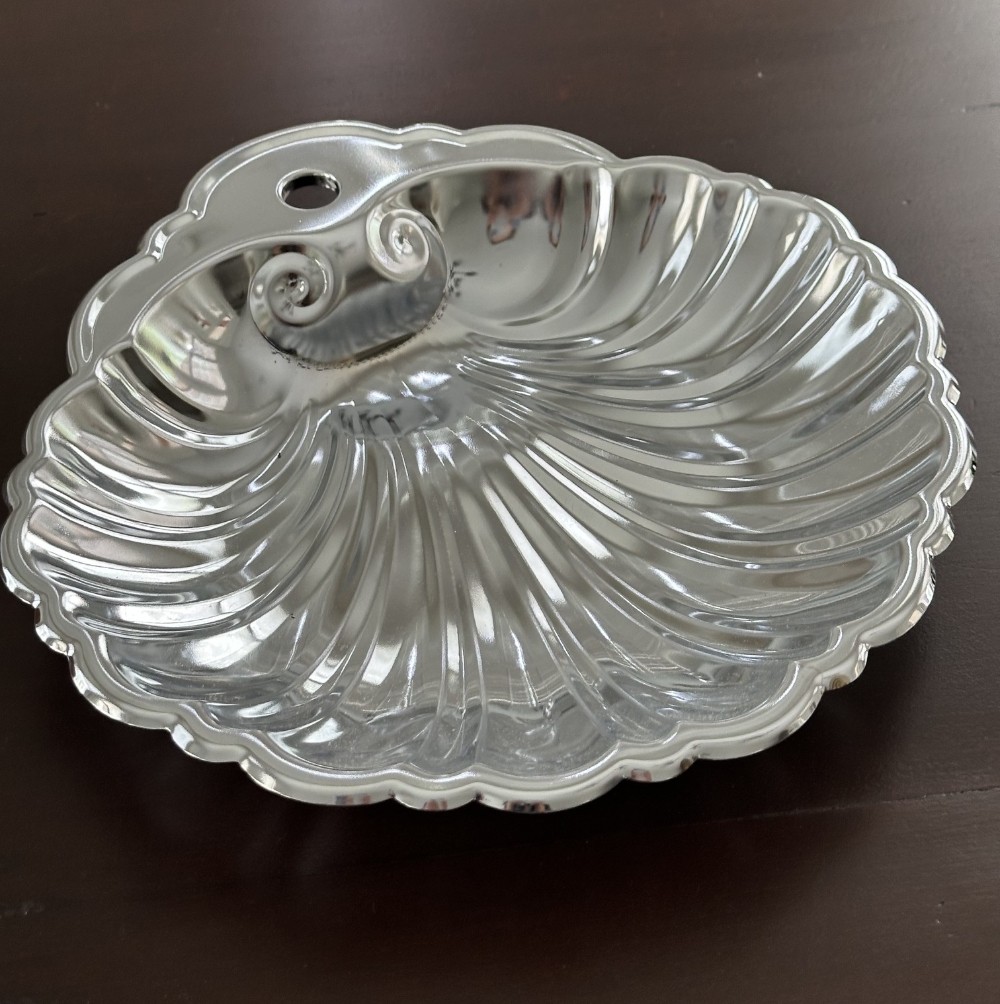 Vtg Silvertone Shell Dish