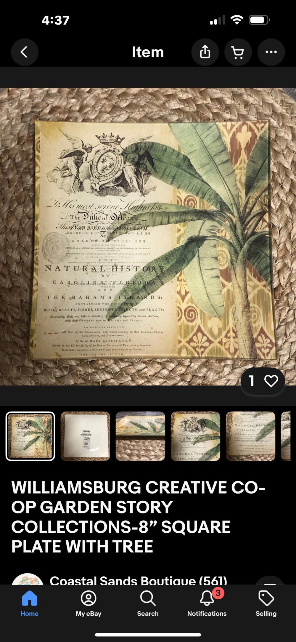 GLASS SQUARE PLATE GARDEN STORY