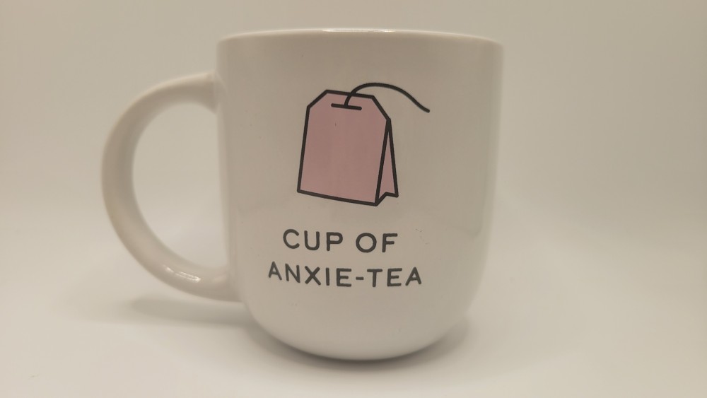 Cup of Anxie-Tea Funny Novelty Ceramic Mug