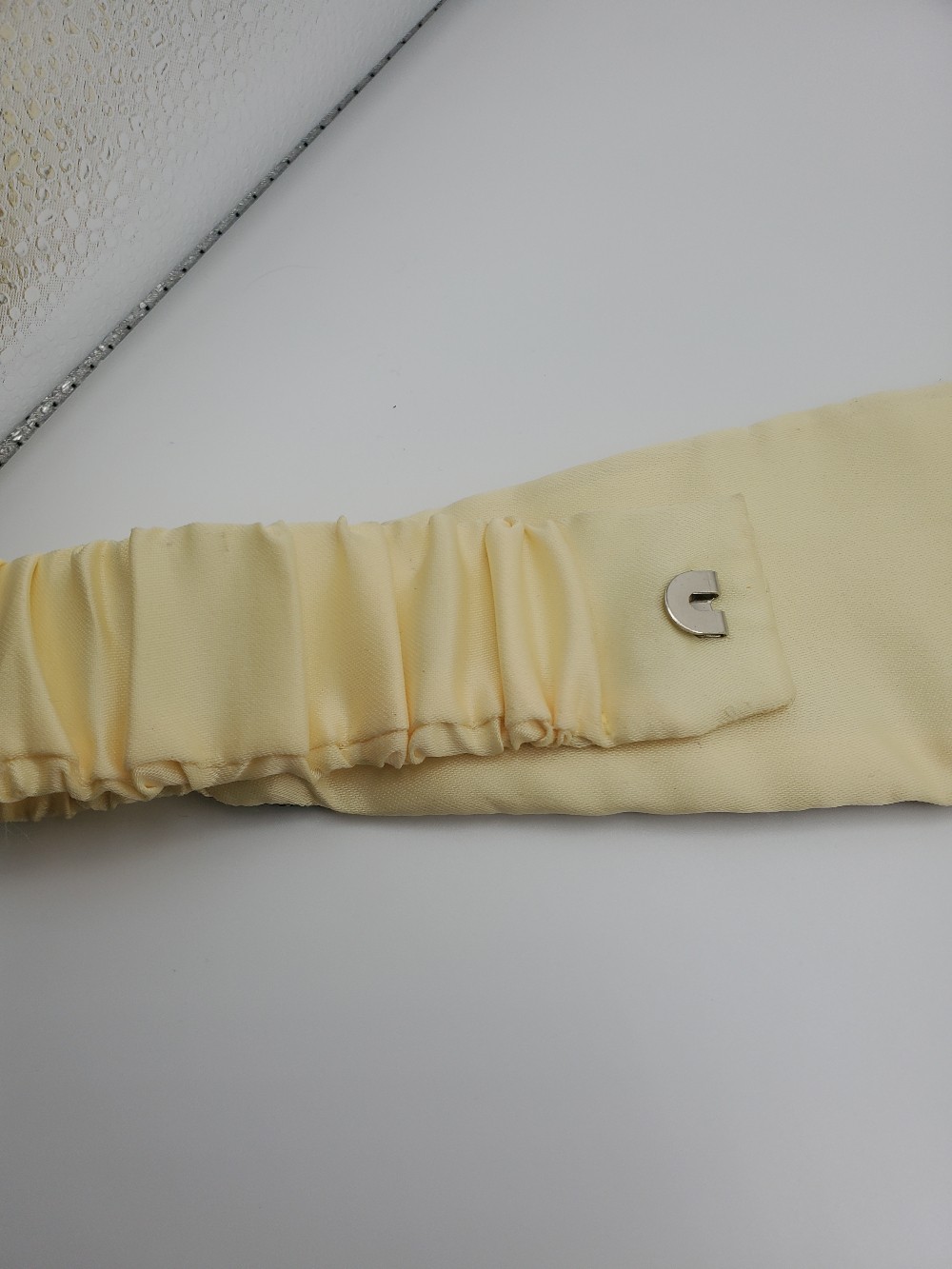 Yellow Beaded Vintage Magid Belt