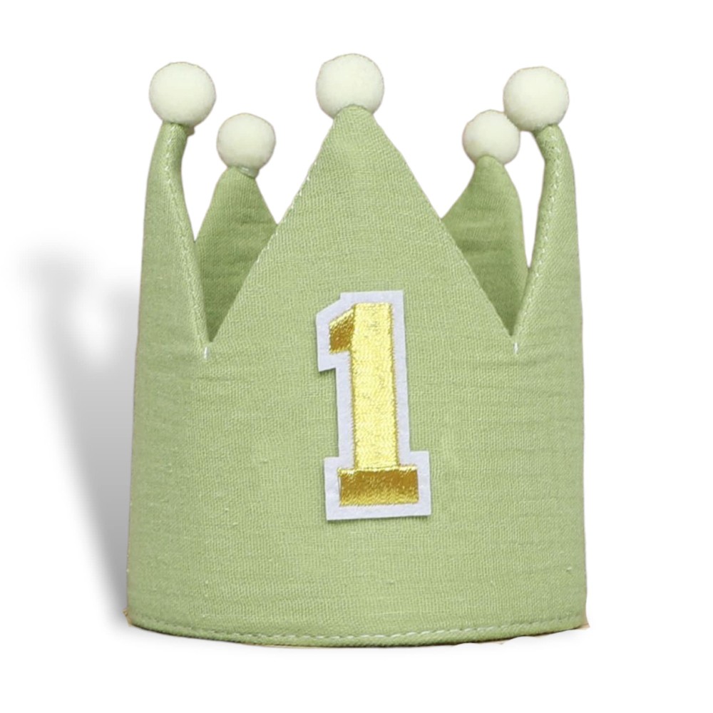 1st Birthday Fabric Crown