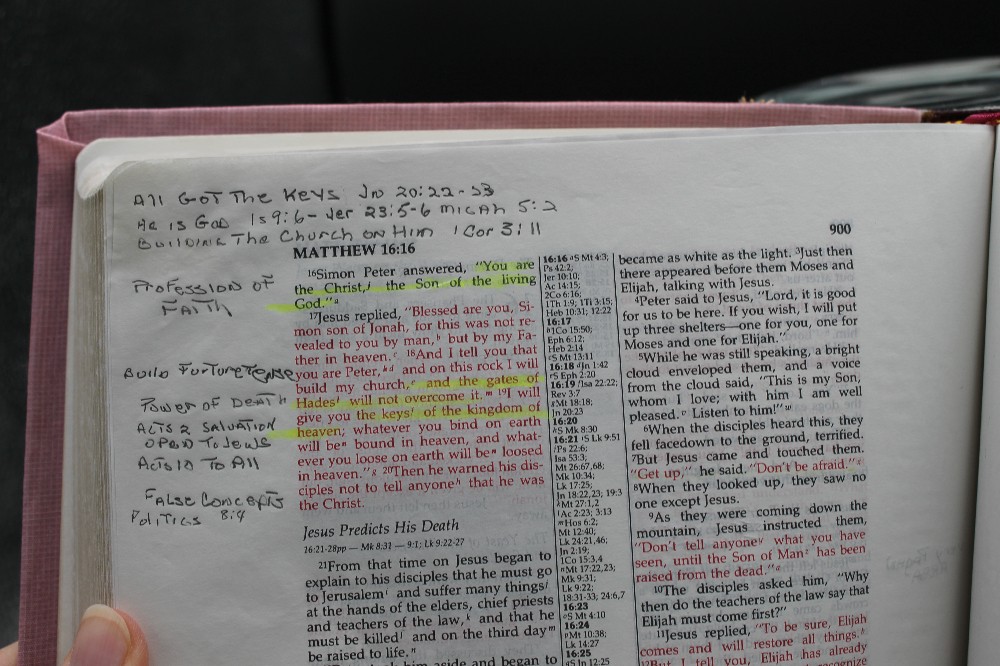 Bible vtg 1984 upcycled NIV Cambridge Univ. Press
