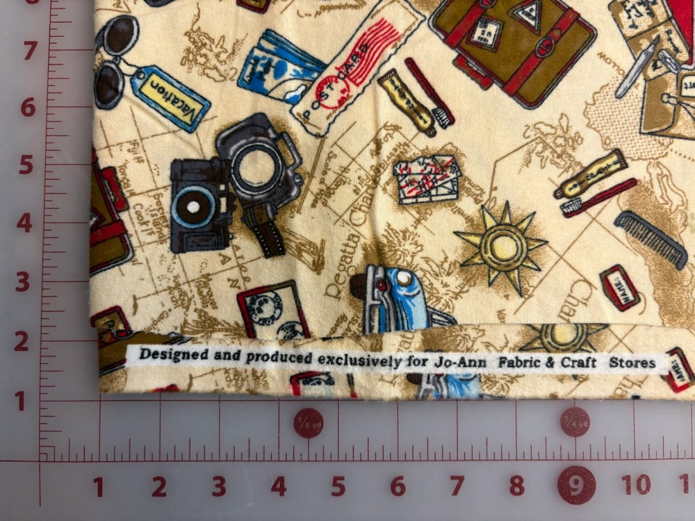 JoAnn's Road Trip Micro Fleece Fabric