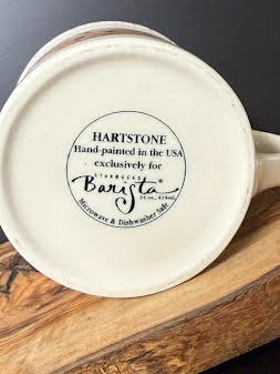 Hartstone Barista Halloween Mug Starbucks Coffee Cup Witch Pumpkin Ghost