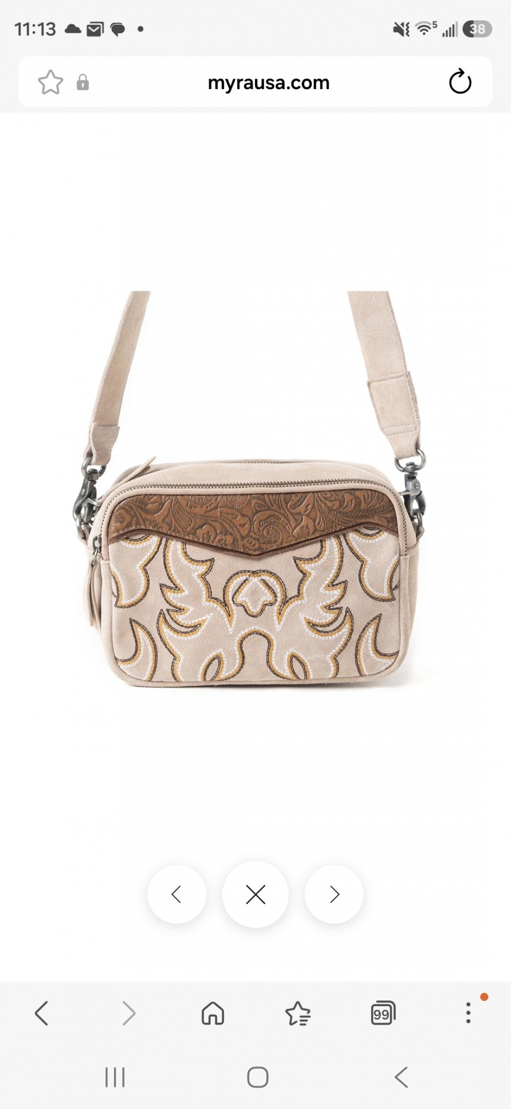 Bag Shoulder Marla Range Beige