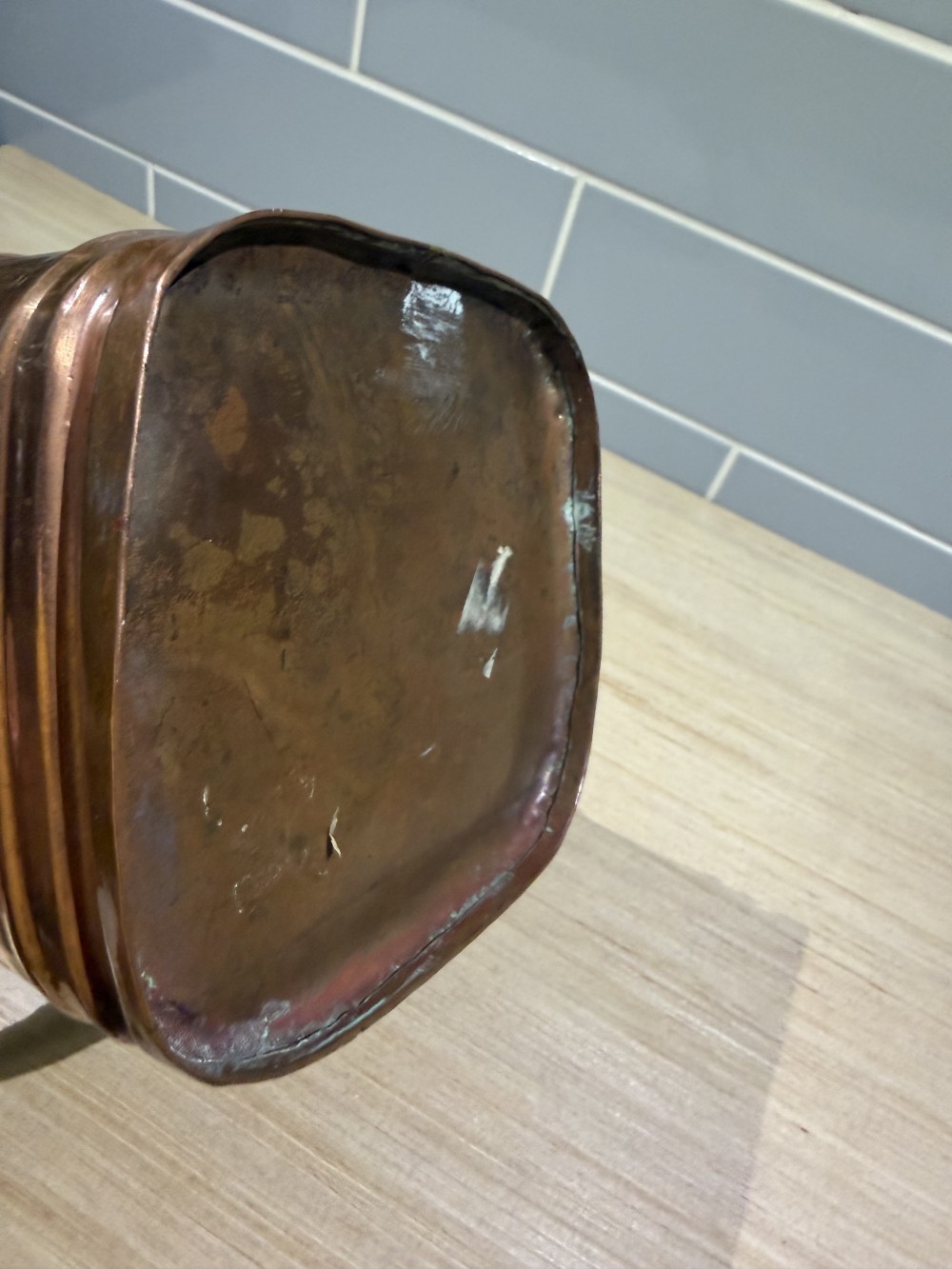 Vintage Copper Basket