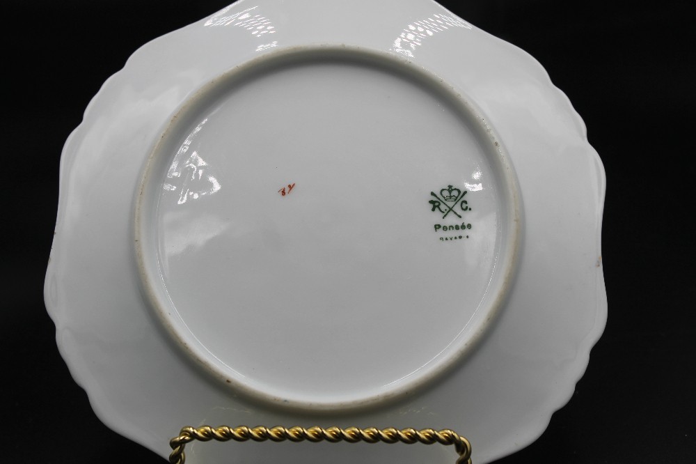 Antique Rosenthal Pensee plate ca.1891-1906