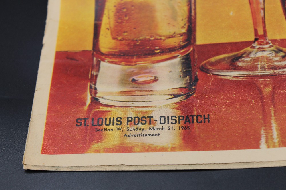 Vtg 1965 newspaper 46 GREAT DRINKS
