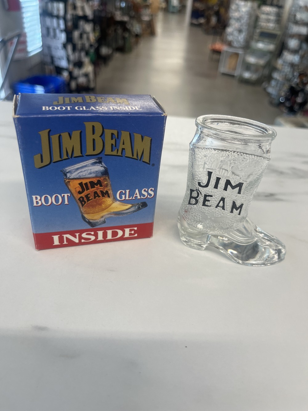 1993 Jim Beam Boot Glass