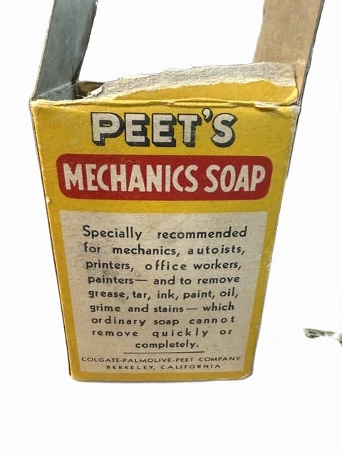 Peet's Mechanic's Bar Soap Colgate Palmolive 1930-40's