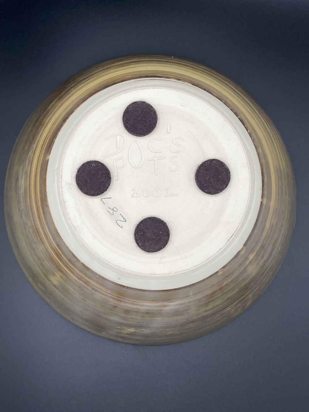 Doc’s Pots pottery bowl 2002