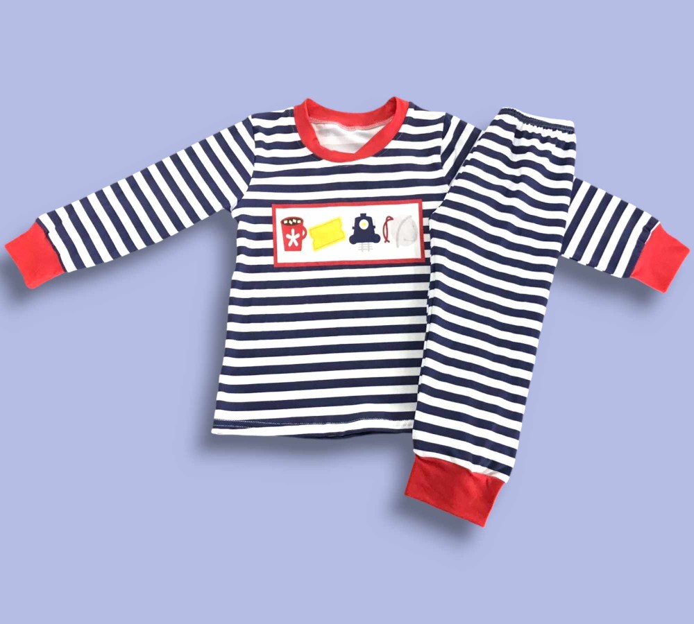 Christmas Express Pajamas - Striped