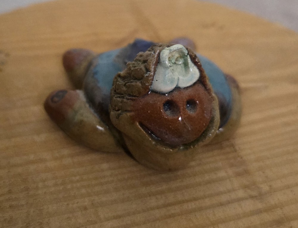 Adorable Handmade Pottery Turtle