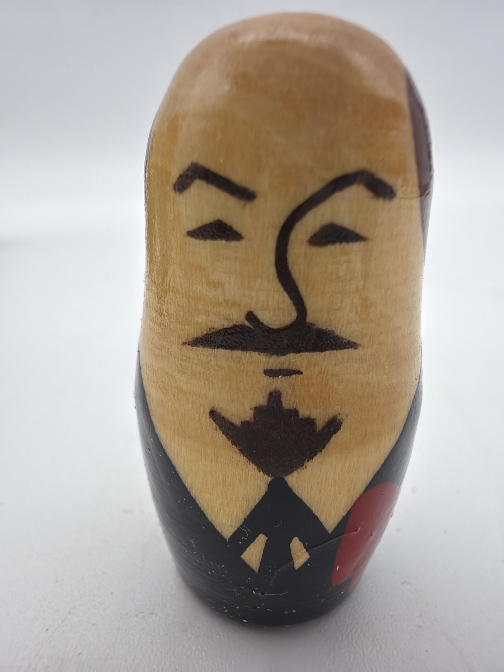 Vintage Russian Political Matryoshka Nesting Doll Set