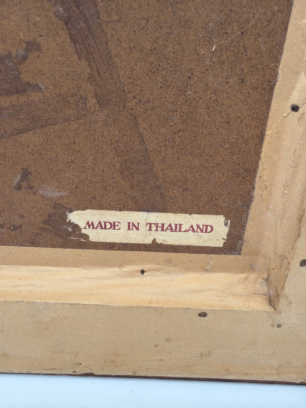 Mid-Century Thai Textured Wall Art