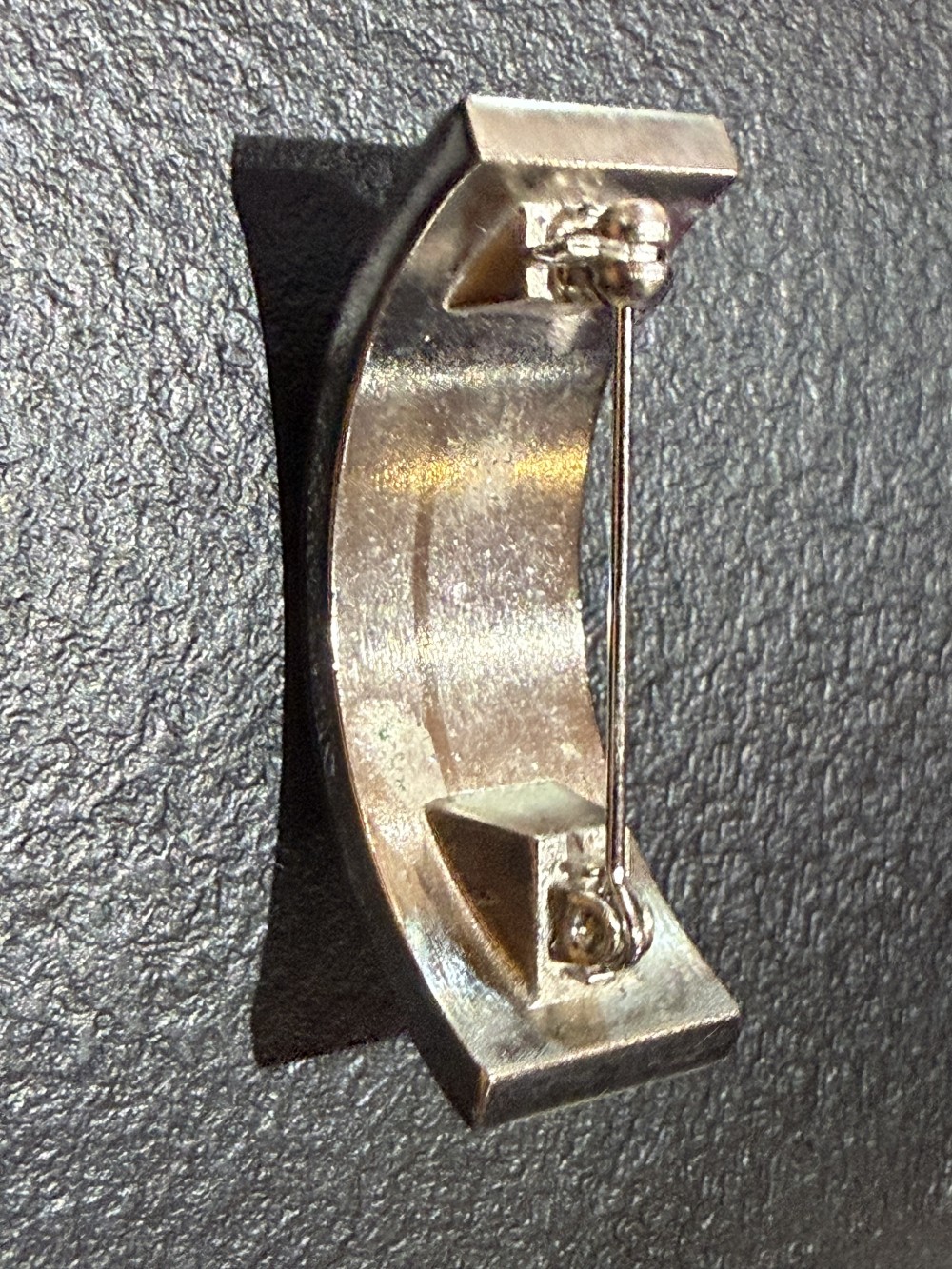 Vintage Silver Arch Brooch Pin