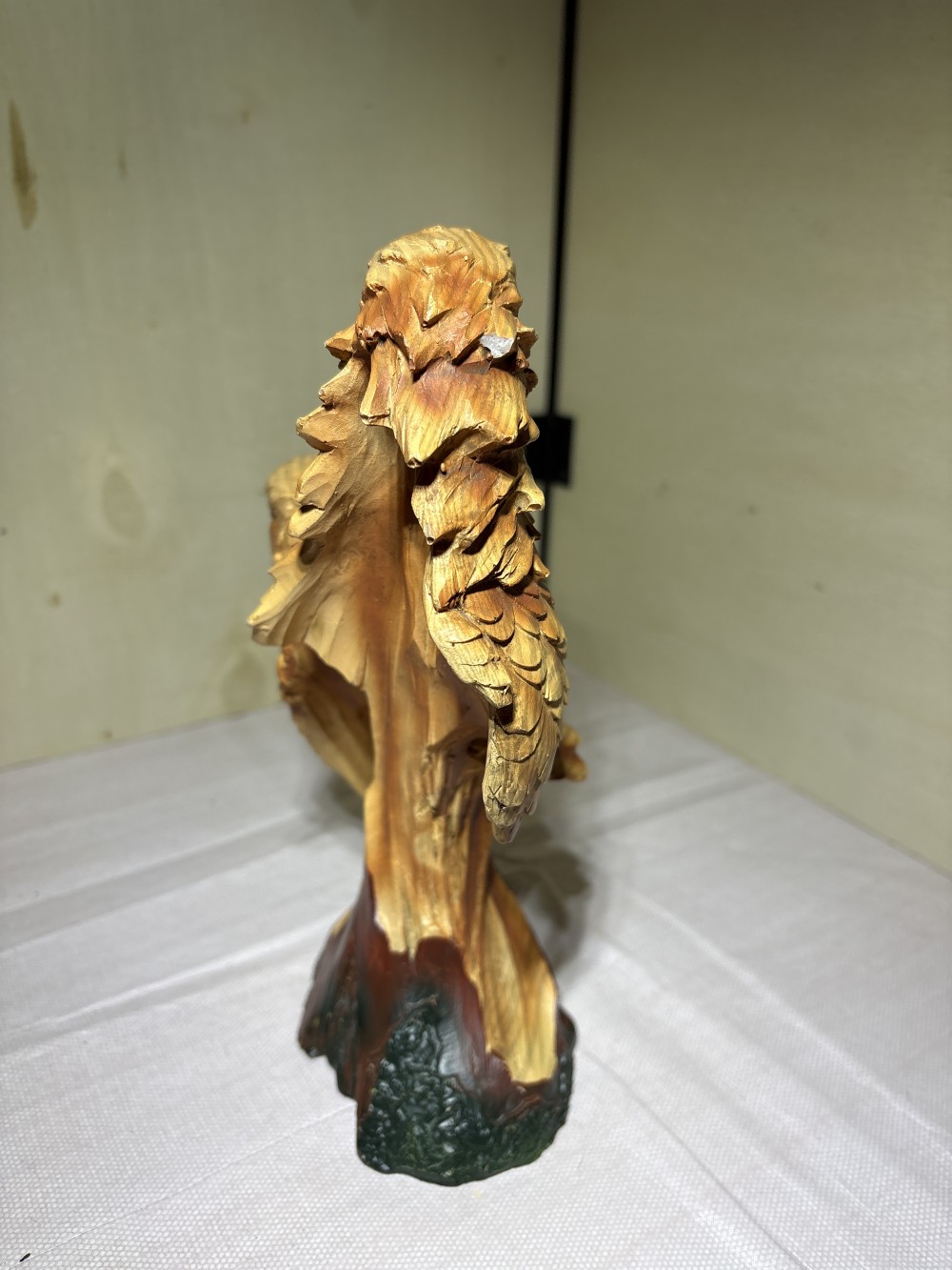 American Bald Eagle Head Resin Figurine - ~9
