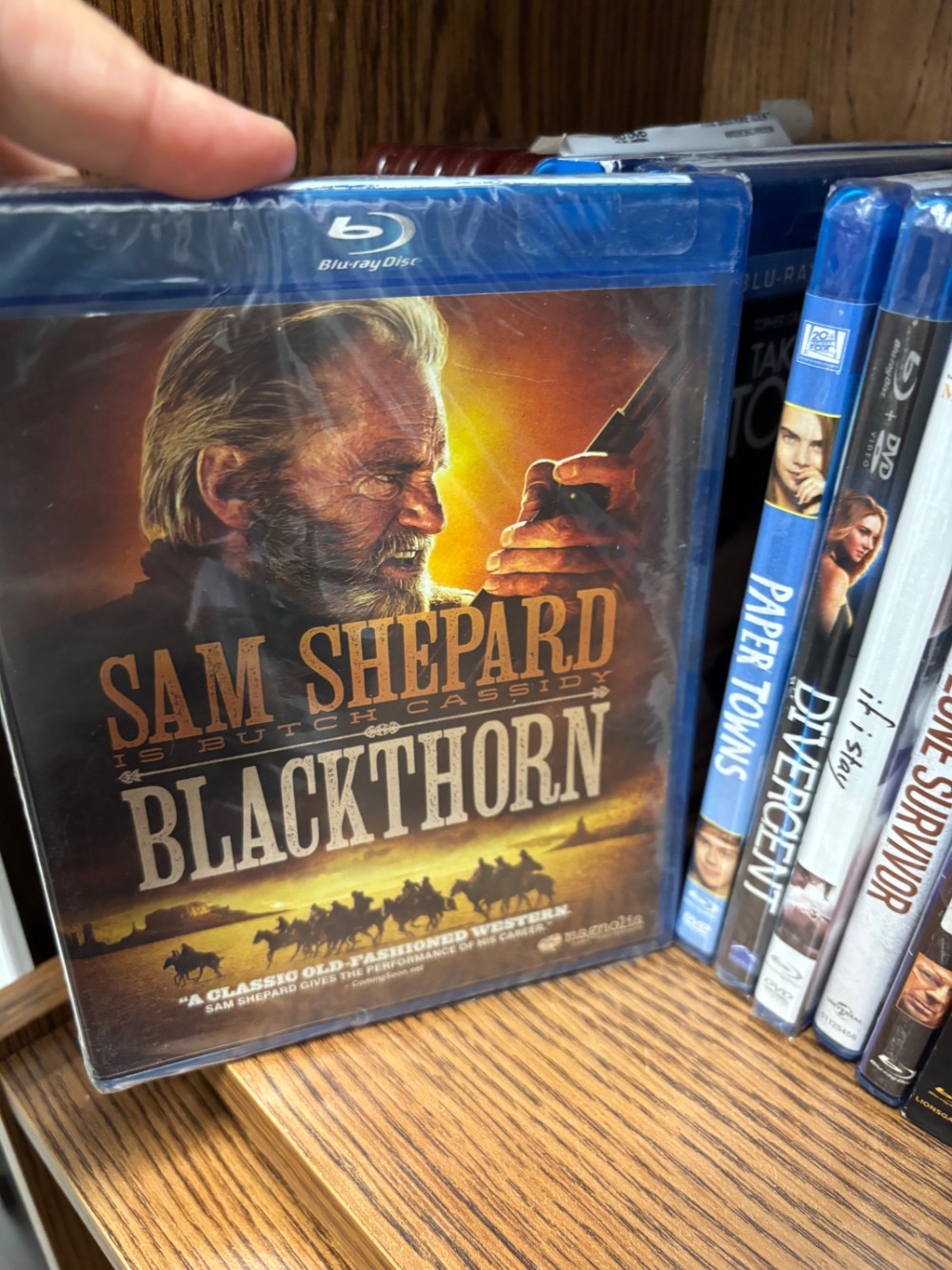 Blu-ray Movie Blackthorn Sam Shepard Eduardo Noriega New Sealed DVD