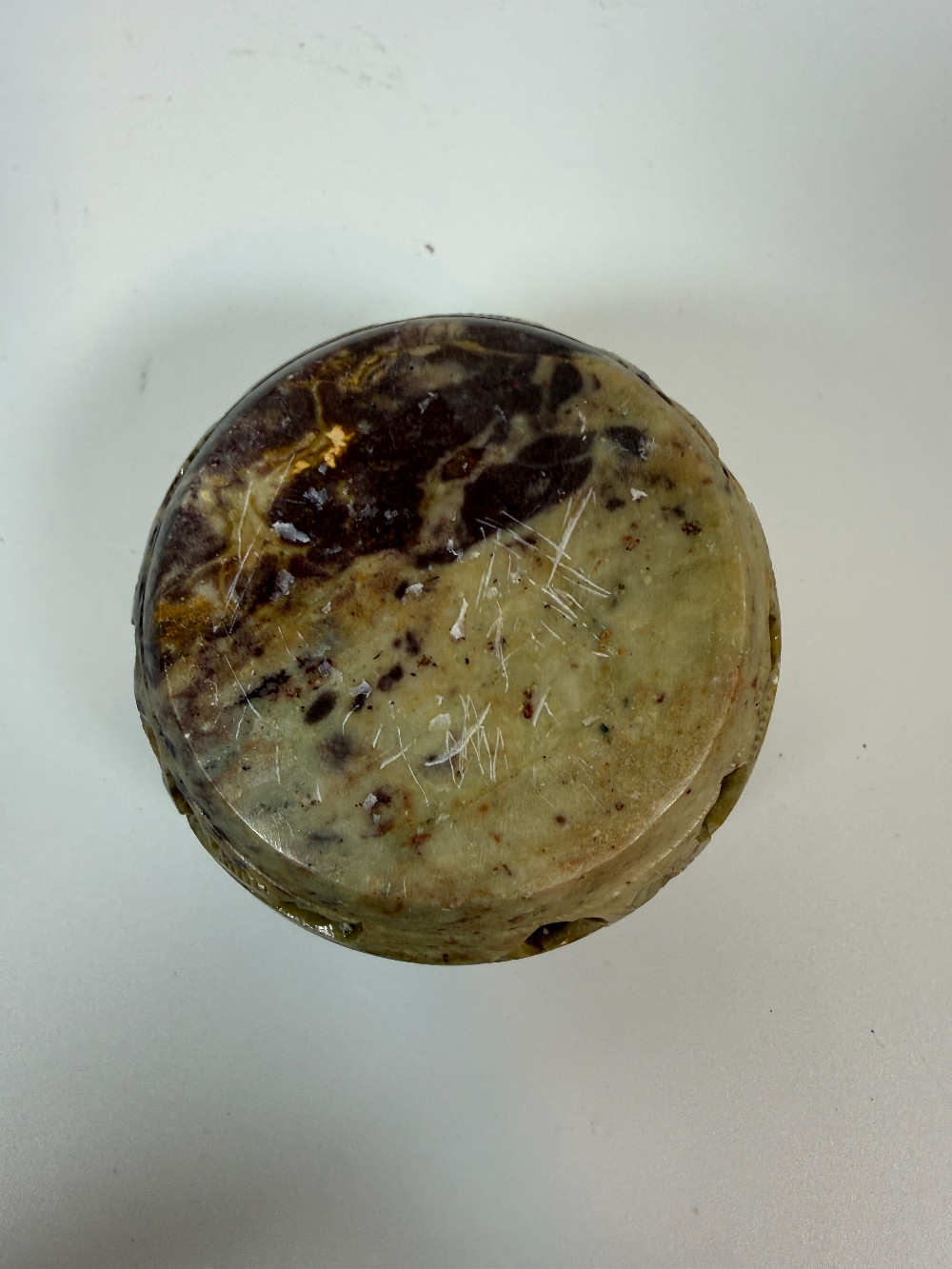 Carved Soapstone Candle holder