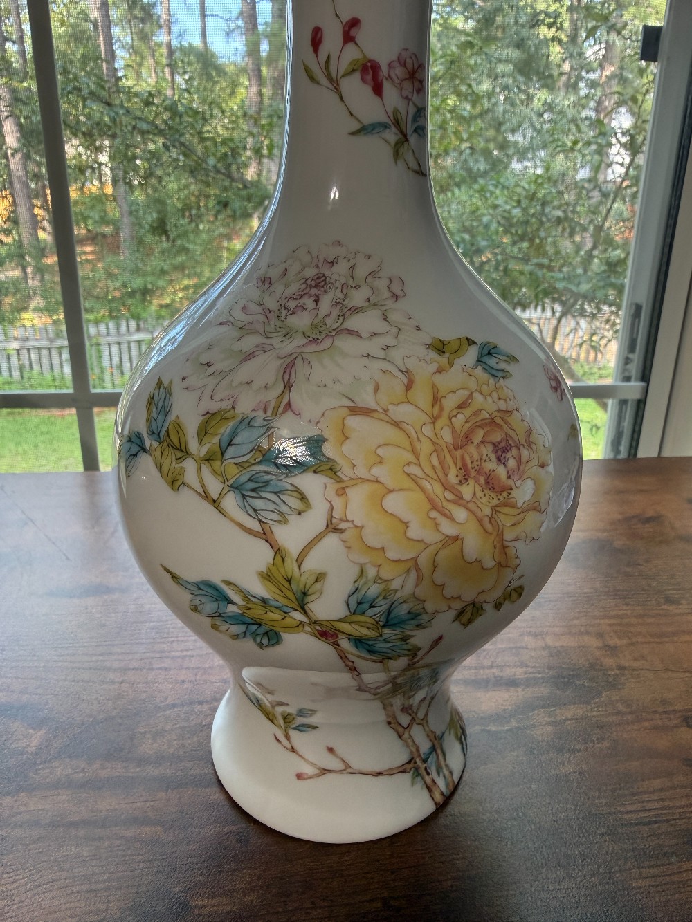 Lenox Peony Vase