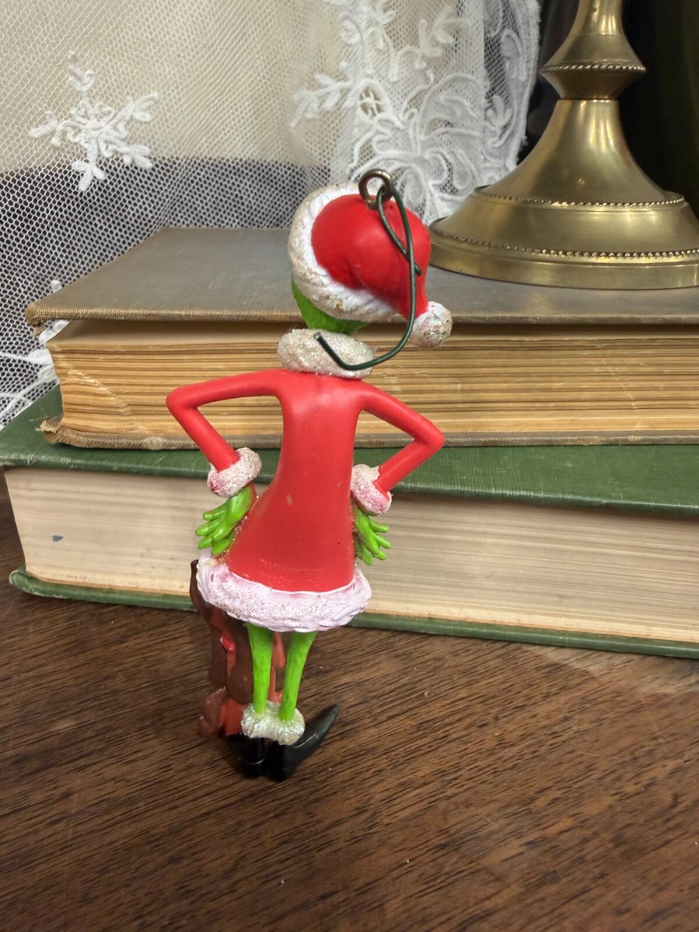 Grinch Ornament with Max Universal Studios