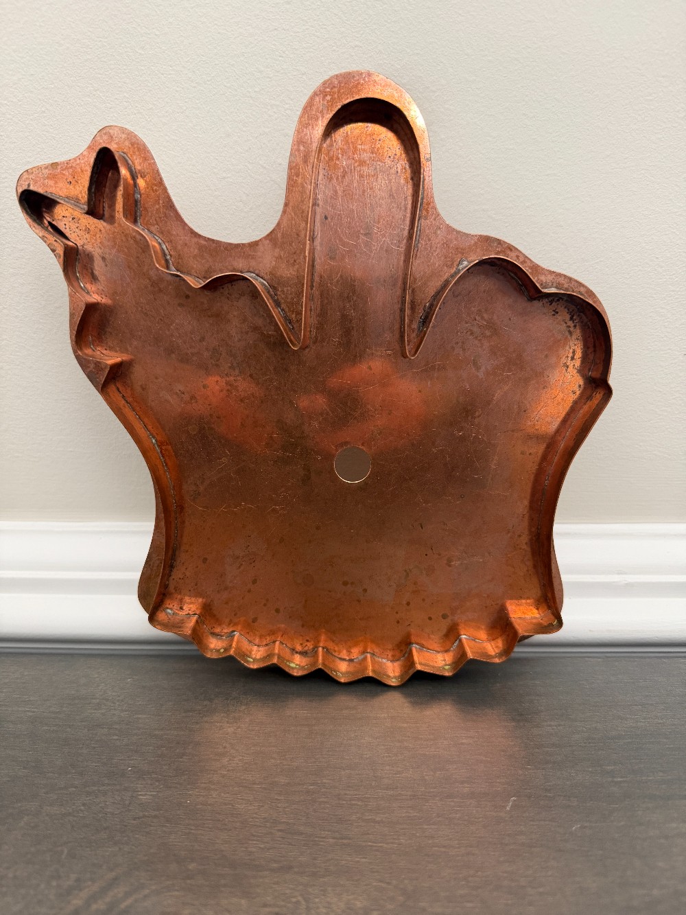 Vintage Easter Basket Copper Cookie Cutter XL Old River Road