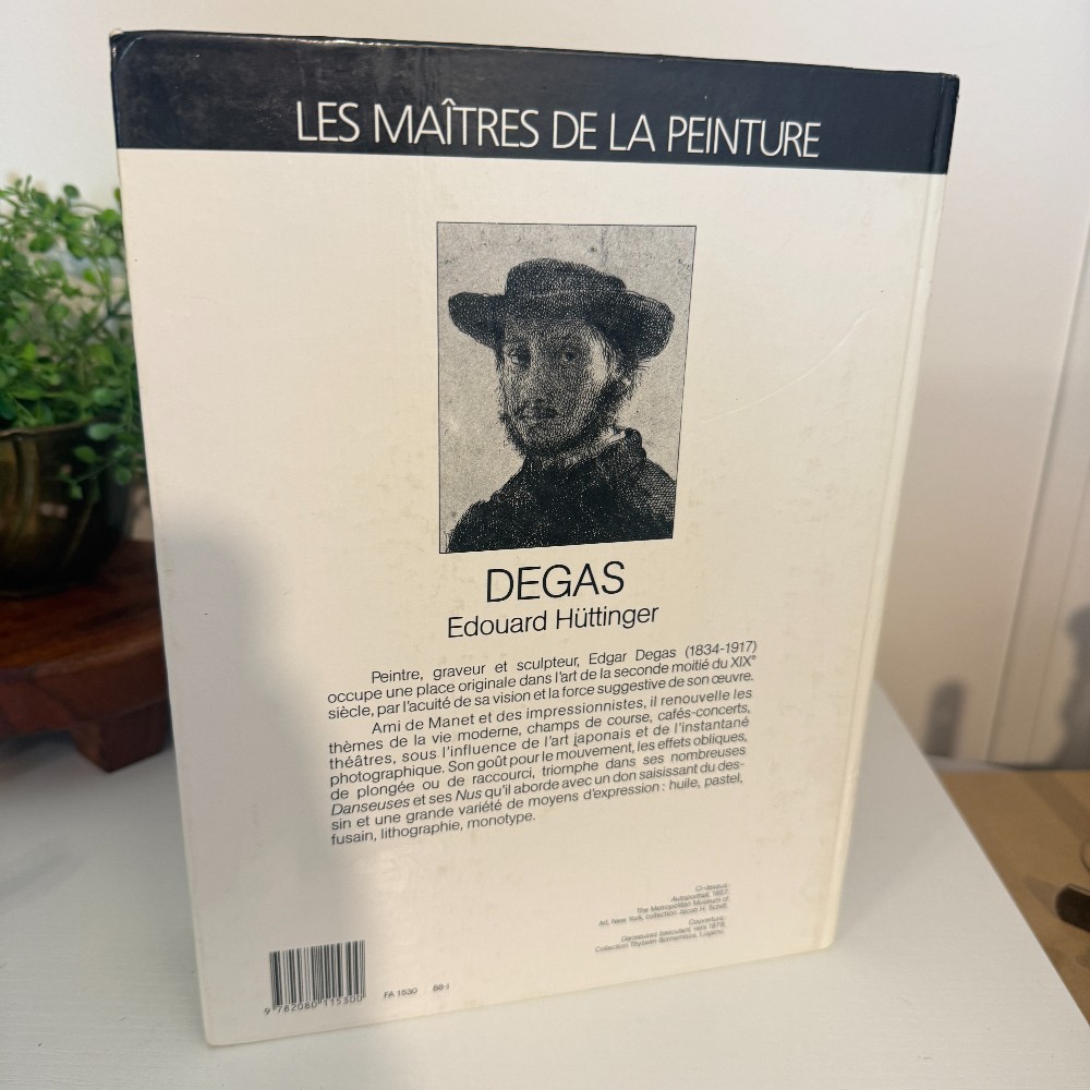 Degas Art Book – Flammarion, Les Maîtres de la Peinture