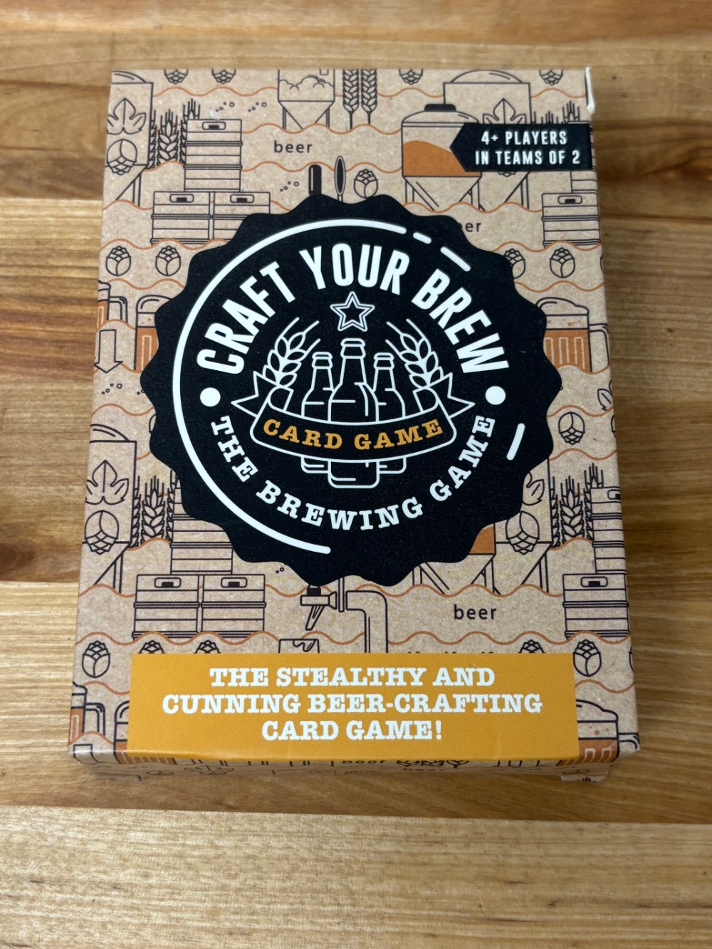 Craft Your Brew Beer Brewing Card Game Professor Puzzle 2019 New