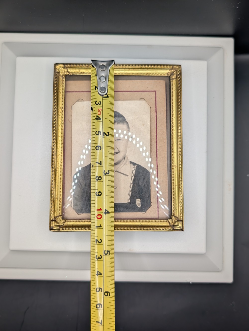Small brass vtg frame