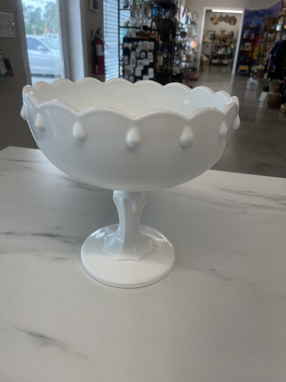 1960’s Indiana Glass teardrop compote