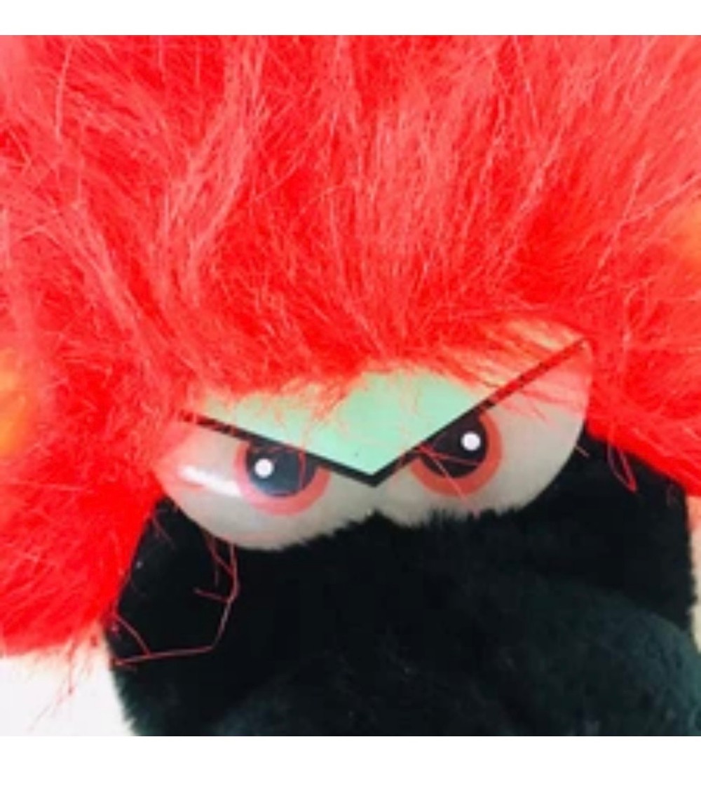 Plush Applause Monstrosities Vintage Monster Plush 1988 Glow In The Dark Eyes NOS 12.5