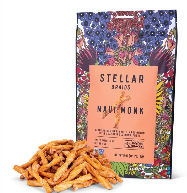 NEW!  Stellar Pretzels:  Maui Monk medium bag