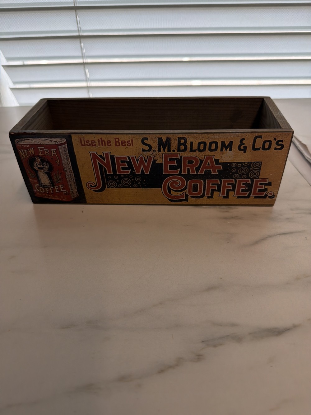 Wooden box New Era Coffee