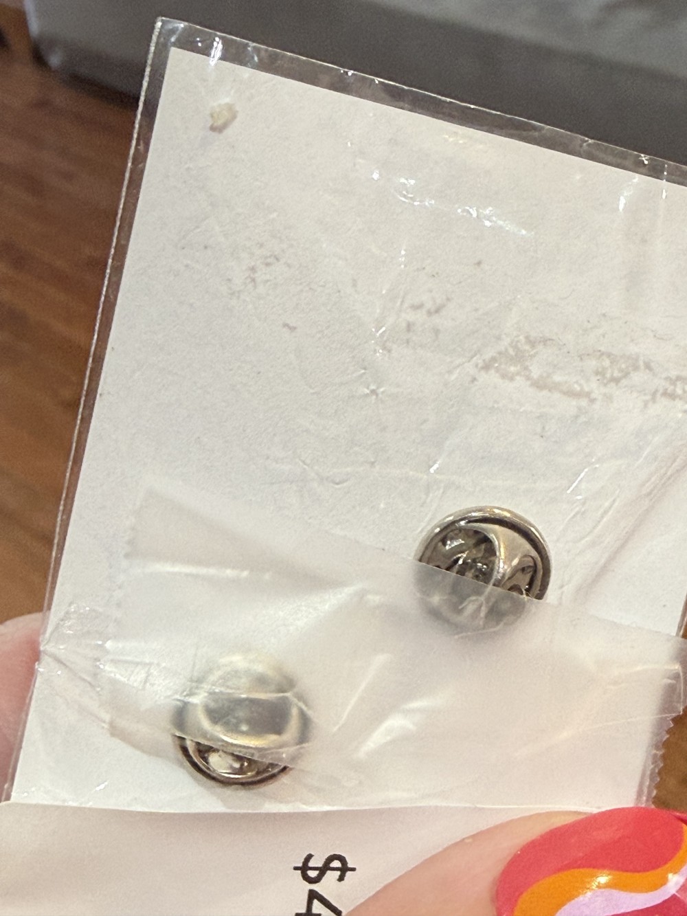Collar Pins - Sm swirls, Dress pins, Sweater Pins, Sweater Clips