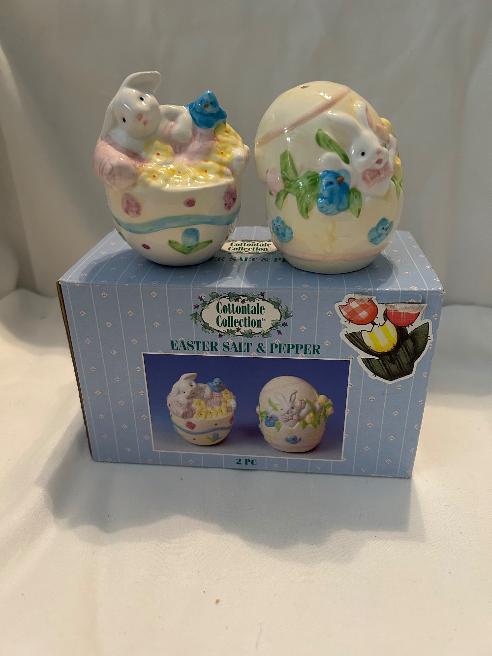 Salt and pepper shakers  - Cottontail Collection