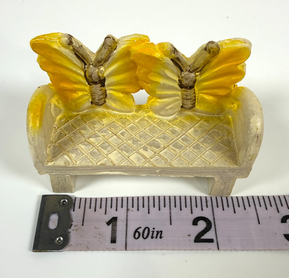 Miniature Butterfly Bench