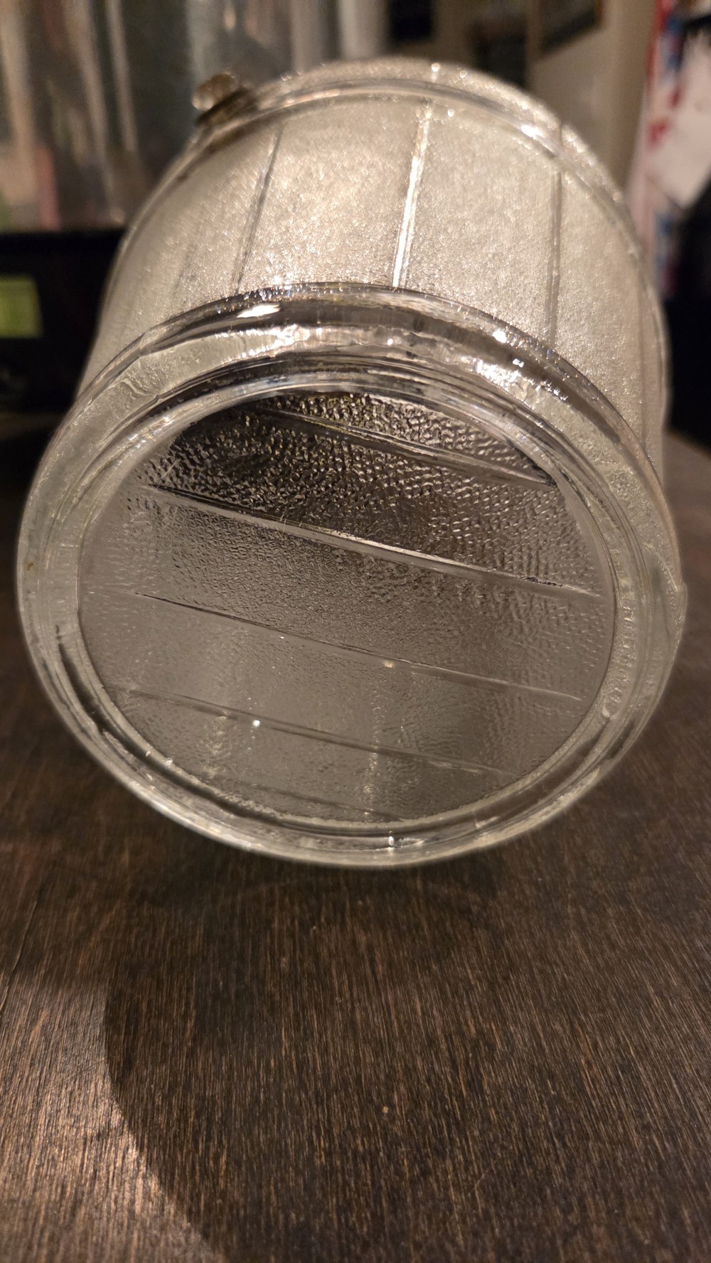KP-1821 mid-century glass bucket