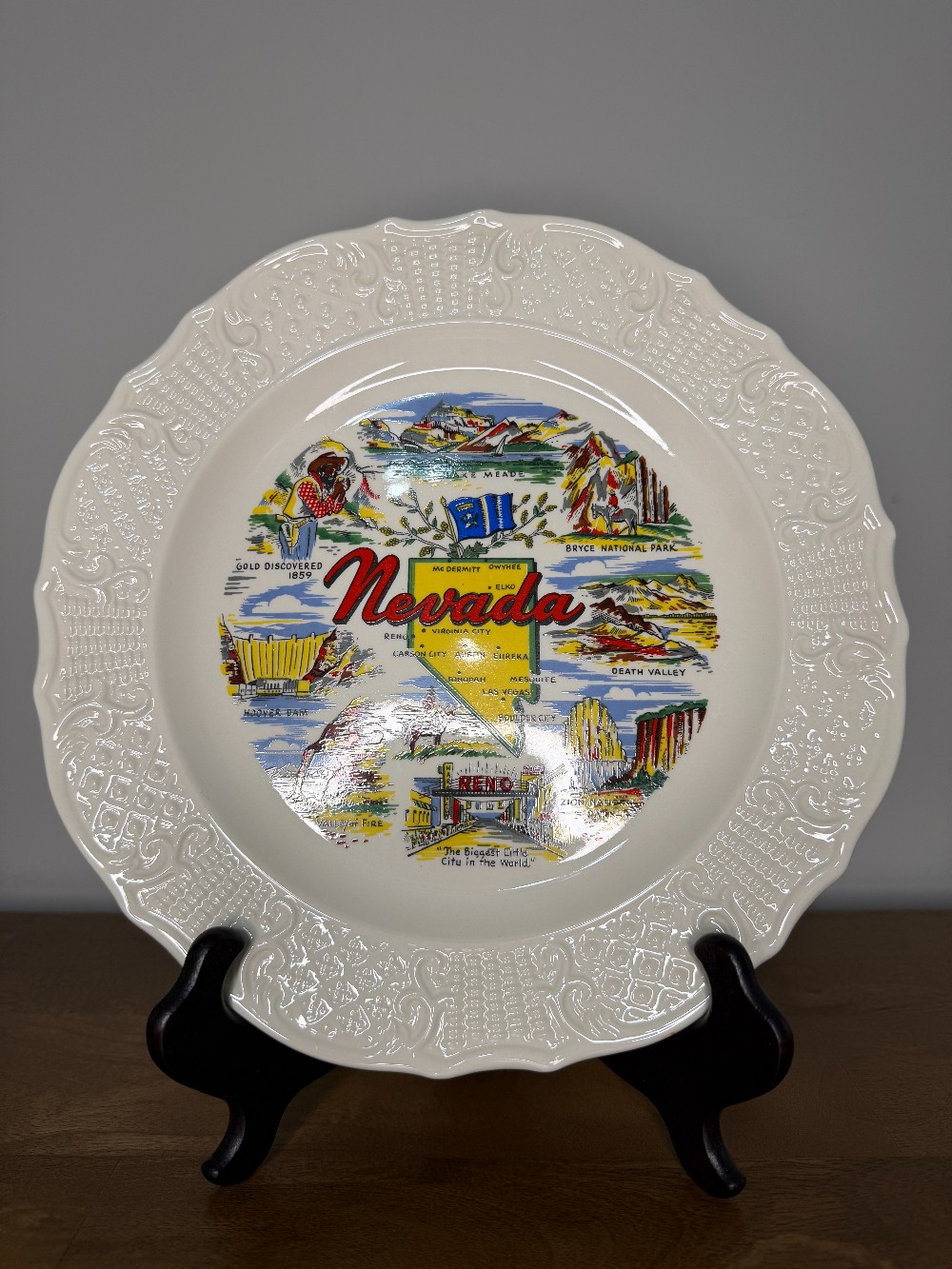 Nevada Collectors Plate Canonsburg