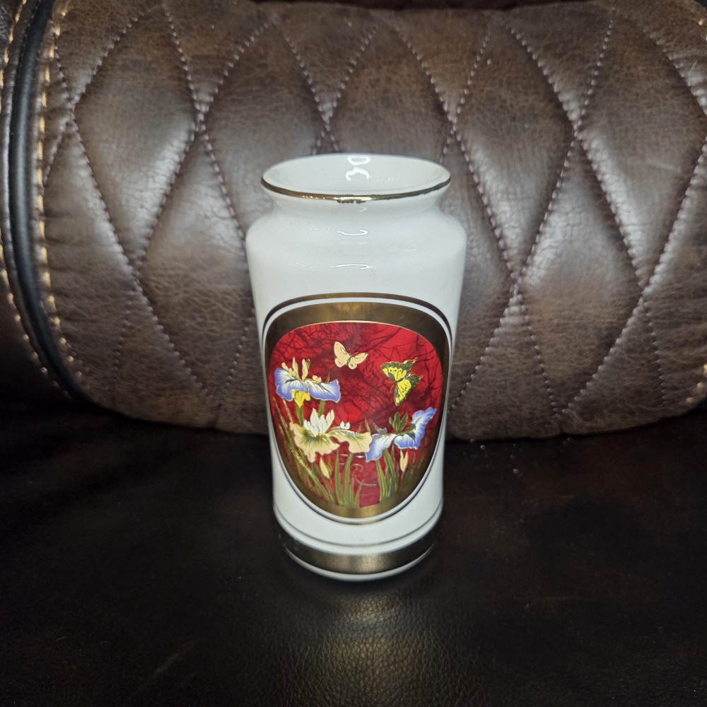 VTG Art of Chokin Japanese Vase