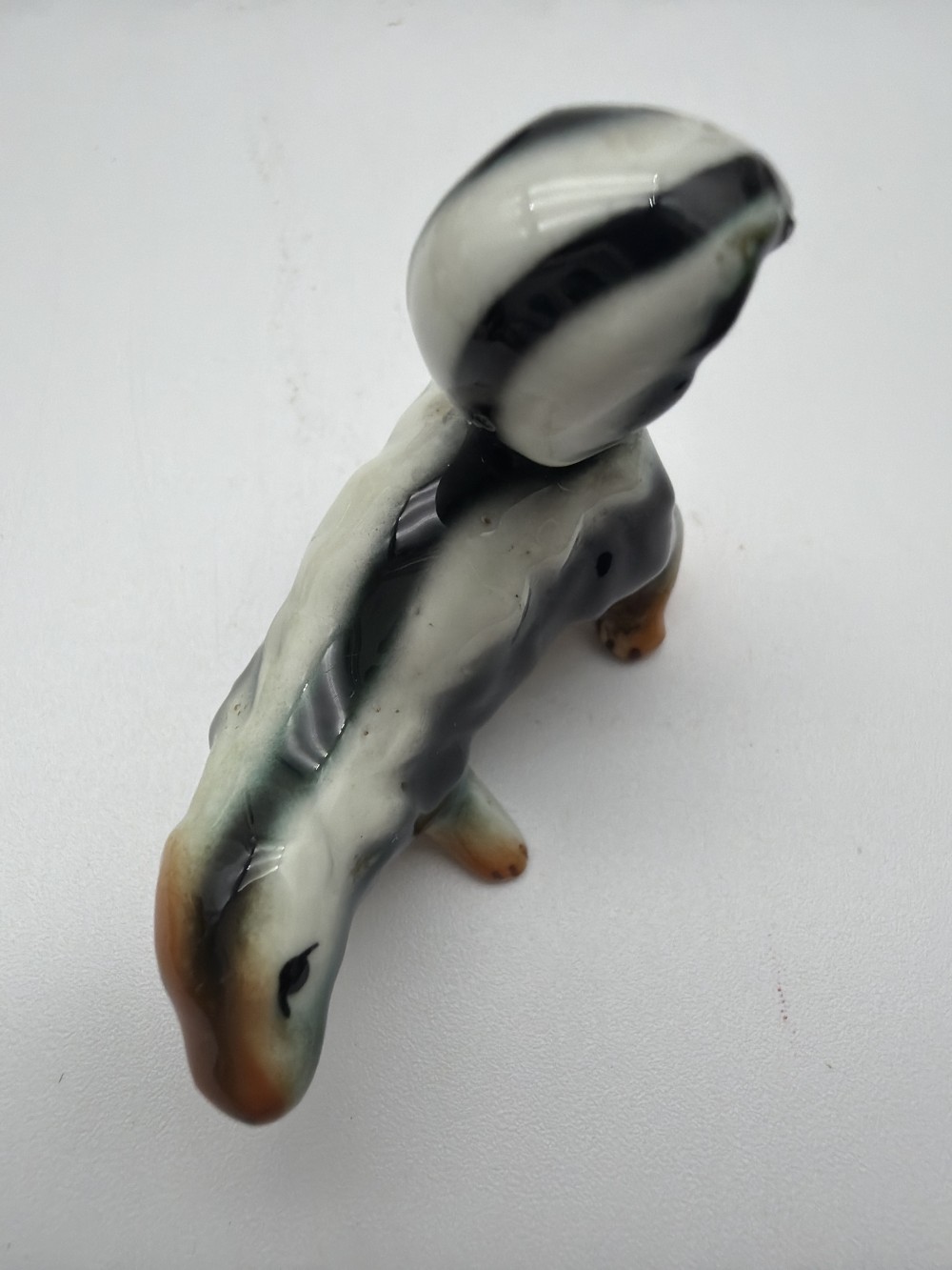 Mini Ceramic Skunk Figurine