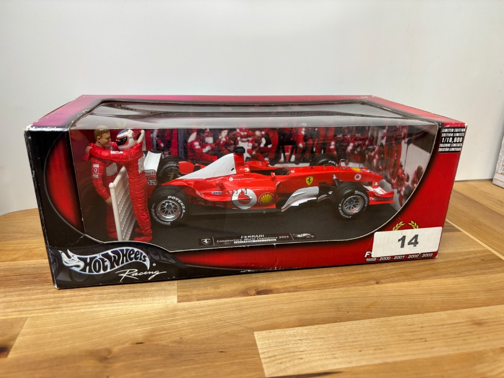Hot Wheels Ferrari F2003-GA Constructors World Champions 2003 Limited Edition