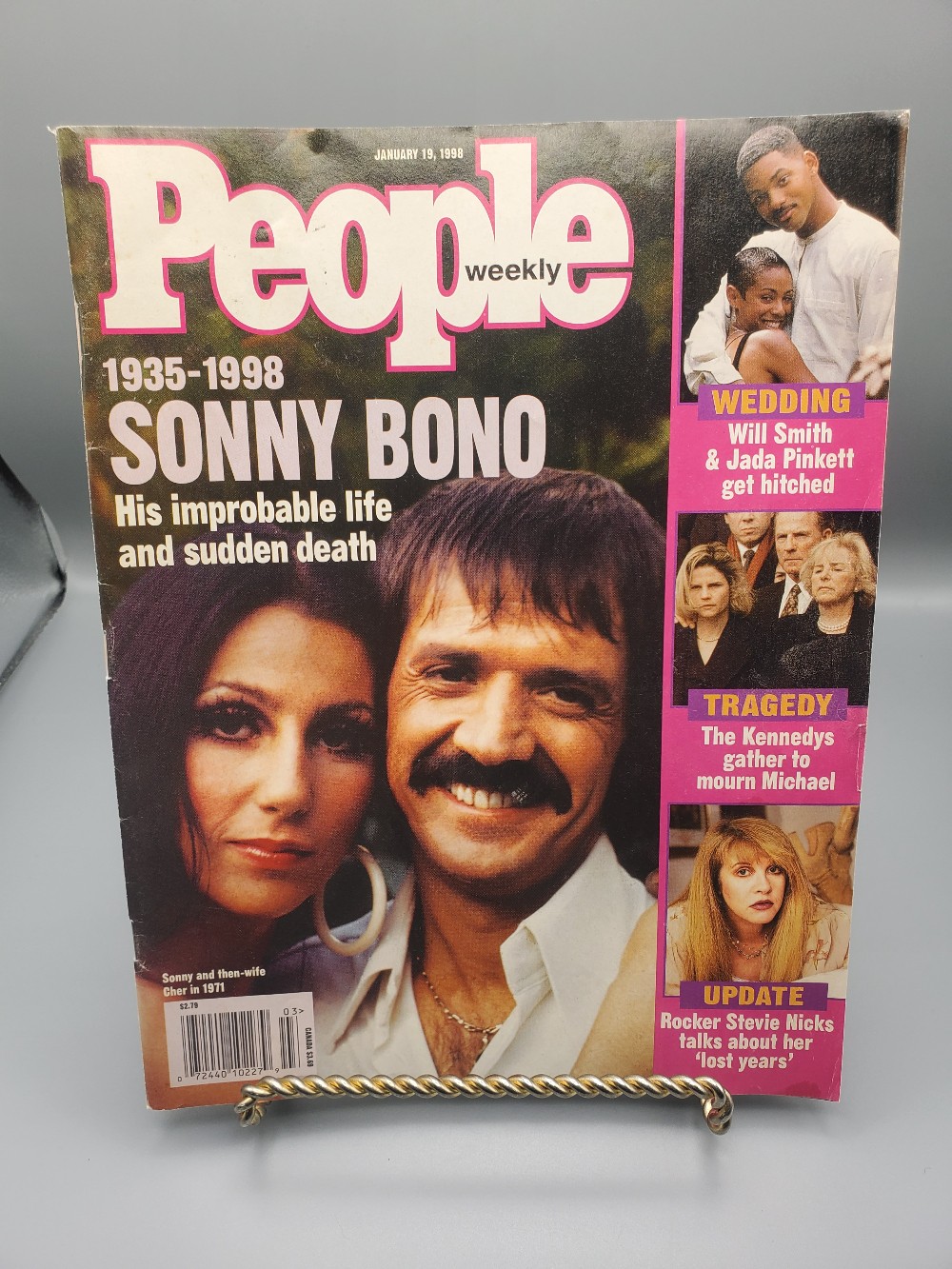 People Weekly January 19, 1998, Sonny Bono