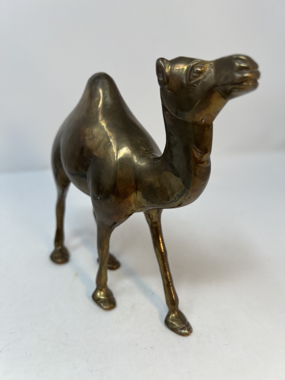 Vintage Solid Brass Camel